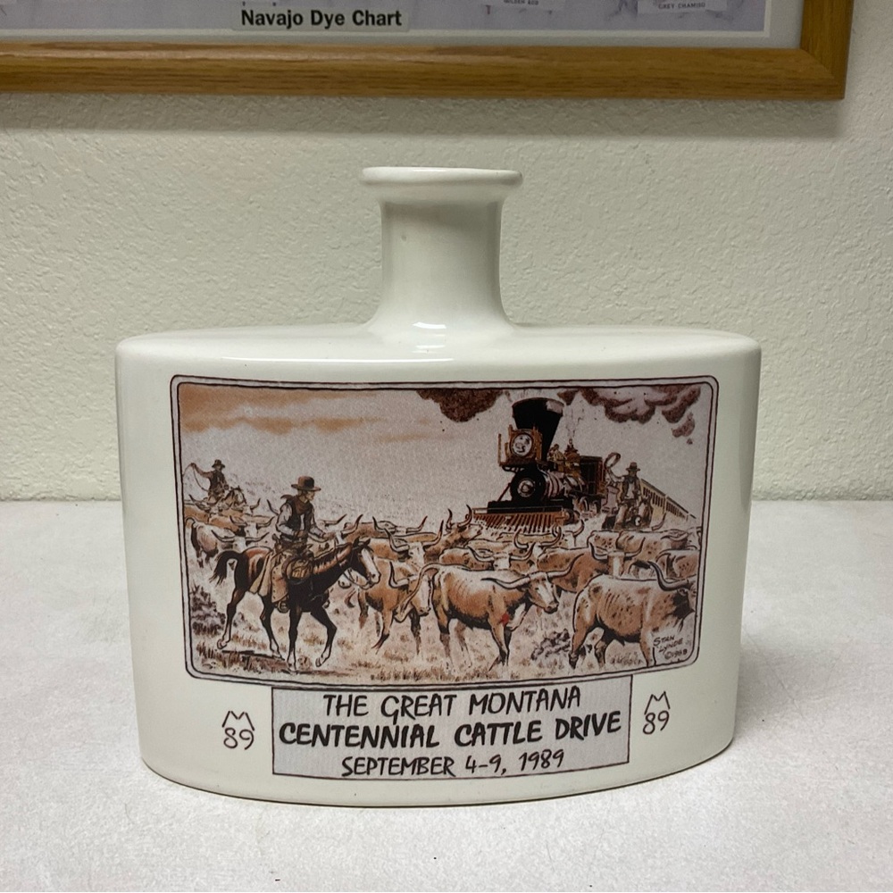 Vintage liquor bottle